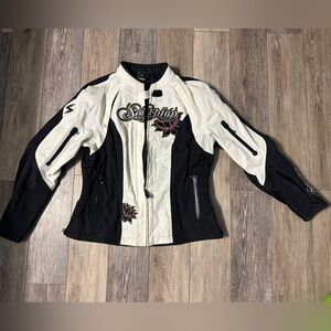 Scorpion EXO Kingdom Women’s Motorcycle Jacket With Floral Embroidery